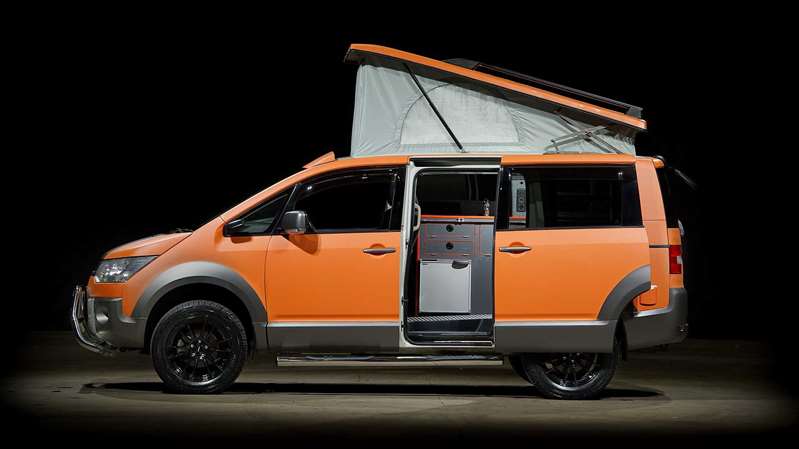 Mitsubishi Delica Camper Van yang Bisa Pergi ke Mana Saja
